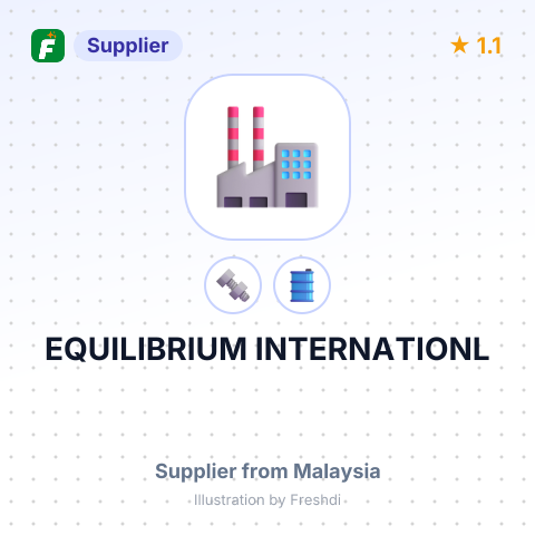 EQUILIBRIUM INTERNATIONL – summary card, no photo uploaded yet