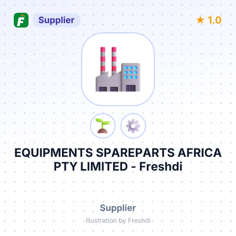 EQUIPMENTS SPAREPARTS AFRICA PTY LIMITED – summary card, no photo uploaded yet