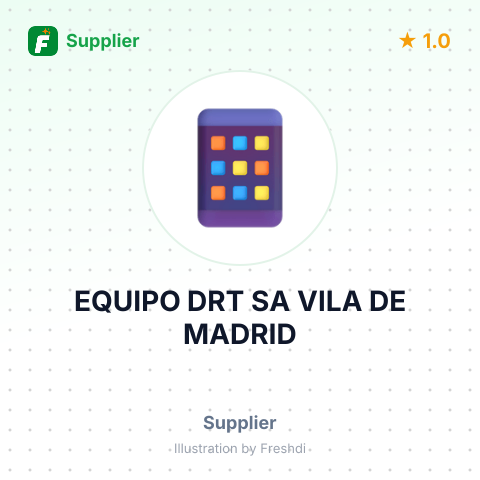 EQUIPO DRT SA VILA DE MADRID – summary card, no photo uploaded yet