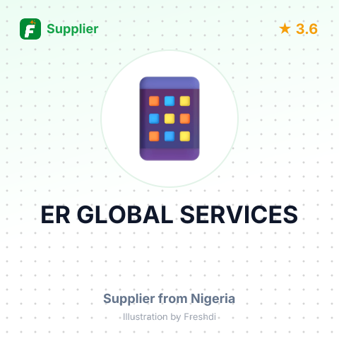 ER GLOBAL SERVICES – summary card, no photo uploaded yet