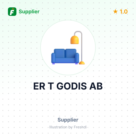 ER T GODIS AB – summary card, no photo uploaded yet