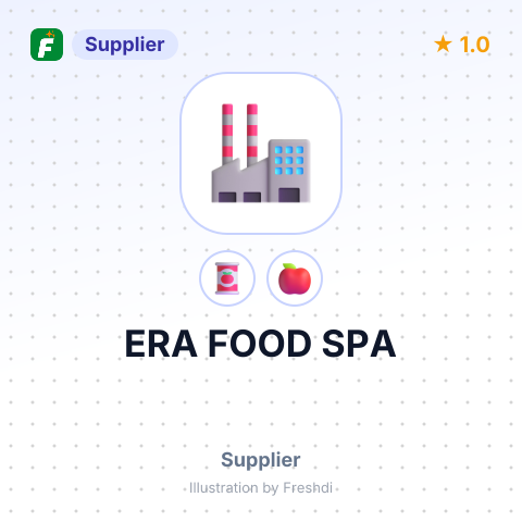 ERA FOOD SPA – summary card, no photo uploaded yet