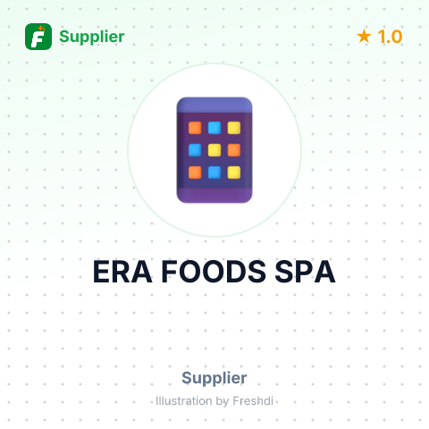 ERA FOODS SPA – summary card, no photo uploaded yet