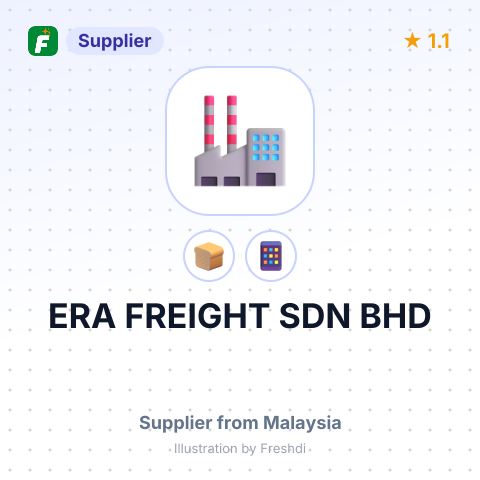 ERA FREIGHT SDN BHD – summary card, no photo uploaded yet