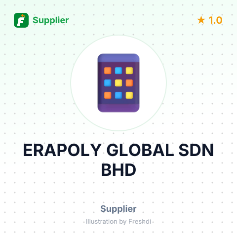 ERAPOLY GLOBAL SDN BHD – summary card, no photo uploaded yet