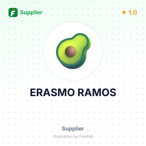 ERASMO RAMOS – summary card, no photo uploaded yet