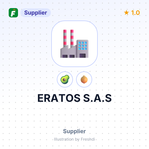 ERATOS S.A.S – summary card, no photo uploaded yet