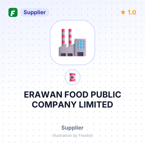 ERAWAN FOOD PUBLIC COMPANY LIMITED – summary card, no photo uploaded yet