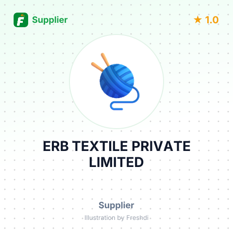 ERB TEXTILE PRIVATE LIMITED – summary card, no photo uploaded yet