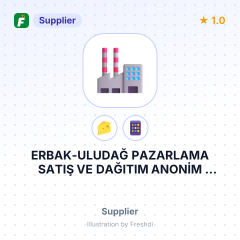ERBAK-ULUDAĞ PAZARLAMA SATIŞ VE DAĞITIM ANONİM ŞİRKETİ – summary card, no photo uploaded yet
