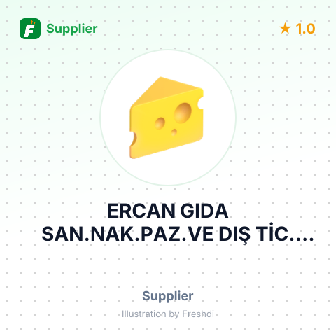 ERCAN GIDA SAN.NAK.PAZ.VE DIŞ TİC. LTD – summary card, no photo uploaded yet
