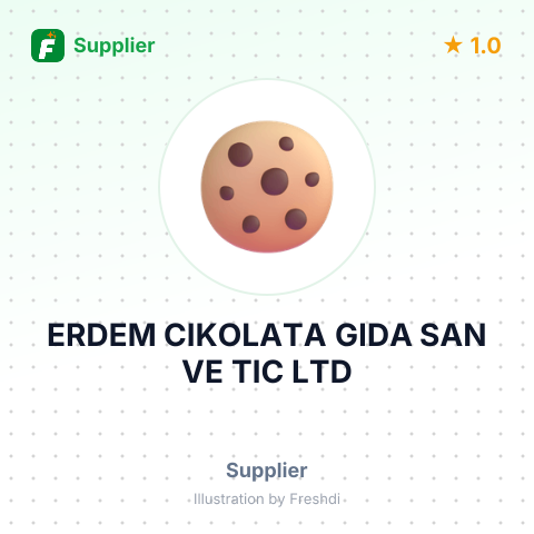ERDEM CIKOLATA GIDA SAN VE TIC LTD – summary card, no photo uploaded yet