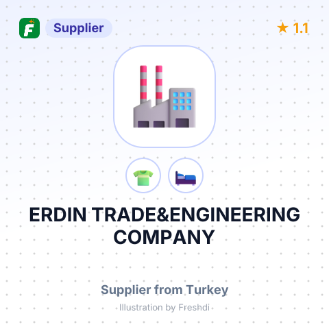 ERDIN TRADE&ENGINEERING COMPANY – summary card, no photo uploaded yet