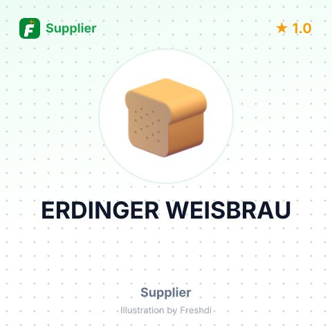 ERDINGER WEISBRAU – summary card, no photo uploaded yet