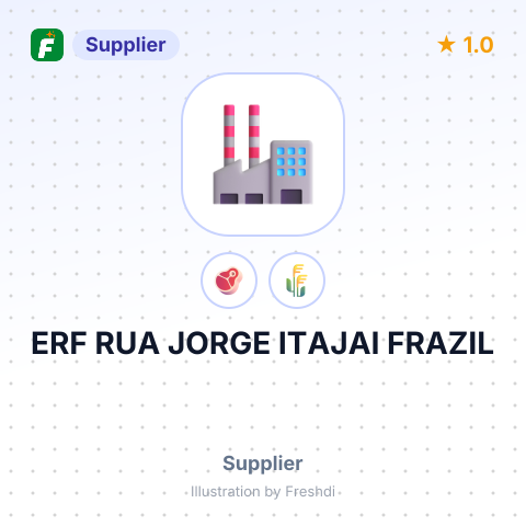 ERF RUA JORGE ITAJAI FRAZIL – summary card, no photo uploaded yet