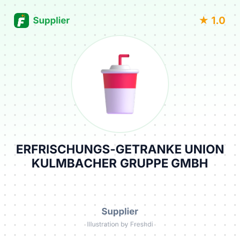 ERFRISCHUNGS-GETRANKE UNION KULMBACHER GRUPPE GMBH – summary card, no photo uploaded yet