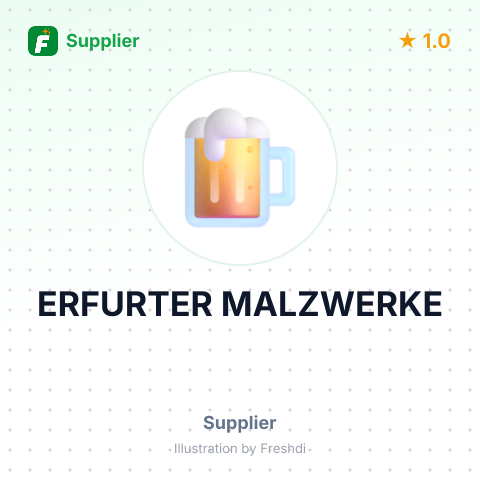 ERFURTER MALZWERKE – summary card, no photo uploaded yet