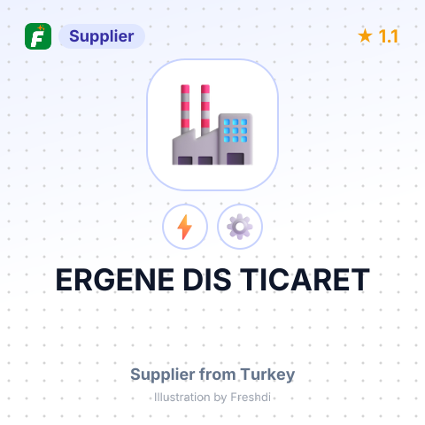 ERGENE DIS TICARET – summary card, no photo uploaded yet