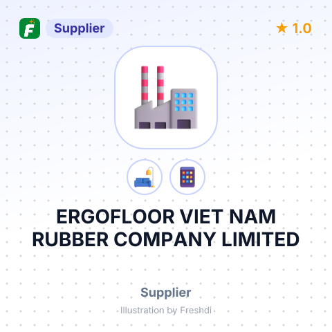 ERGOFLOOR VIET NAM RUBBER COMPANY LIMITED – summary card, no photo uploaded yet