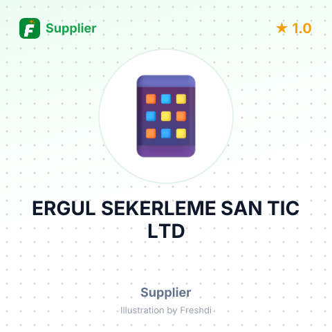 ERGUL SEKERLEME SAN TIC LTD – summary card, no photo uploaded yet