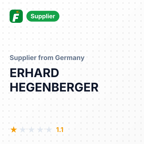 ERHARD HEGENBERGER – summary card, no photo uploaded yet