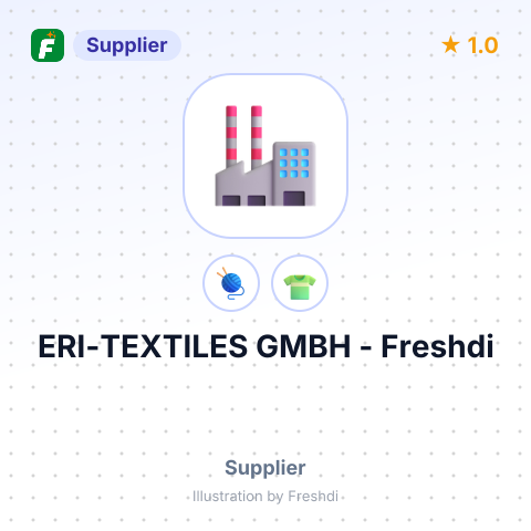 ERI-TEXTILES GMBH – summary card, no photo uploaded yet