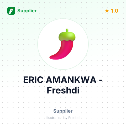 ERIC AMANKWA – summary card, no photo uploaded yet