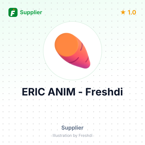ERIC ANIM – summary card, no photo uploaded yet