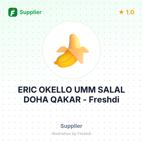 ERIC OKELLO UMM SALAL DOHA QAKAR – summary card, no photo uploaded yet