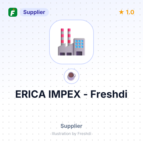 ERICA IMPEX – summary card, no photo uploaded yet