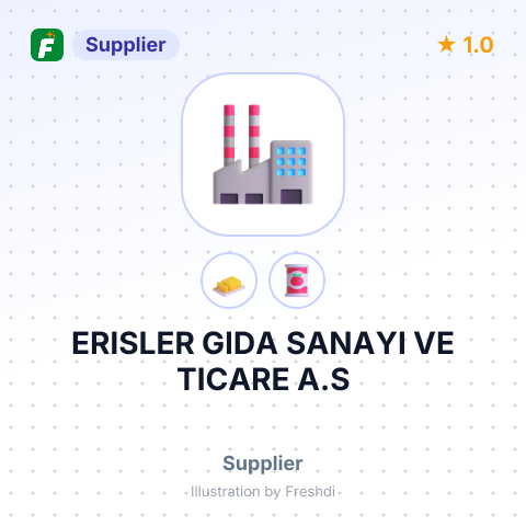 ERISLER GIDA SANAYI VE TICARE A.S – summary card, no photo uploaded yet
