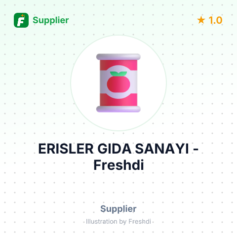 ERISLER GIDA SANAYI – summary card, no photo uploaded yet