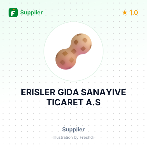 ERISLER GIDA SANAYIVE TICARET A.S – summary card, no photo uploaded yet