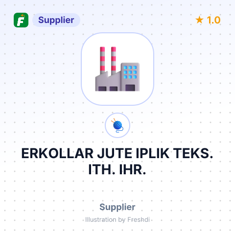 ERKOLLAR JUTE IPLIK TEKS. ITH. IHR. – summary card, no photo uploaded yet
