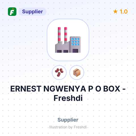 ERNEST NGWENYA P O BOX – summary card, no photo uploaded yet