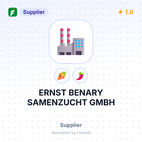 ERNST BENARY SAMENZUCHT GMBH – summary card, no photo uploaded yet