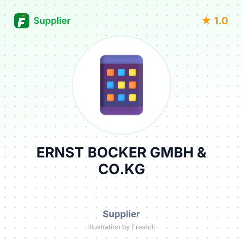 ERNST BOCKER GMBH & CO.KG – summary card, no photo uploaded yet