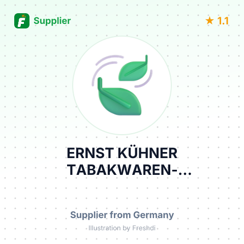 ERNST KÜHNER TABAKWAREN-GROSSHANDLUNG E.K. – summary card, no photo uploaded yet