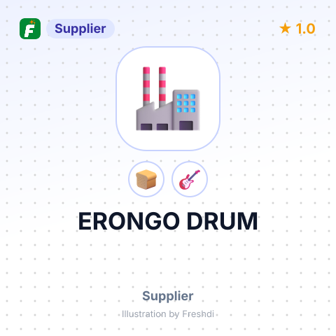 ERONGO DRUM – summary card, no photo uploaded yet
