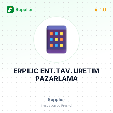 ERPILIC ENT.TAV. URETIM PAZARLAMA – summary card, no photo uploaded yet