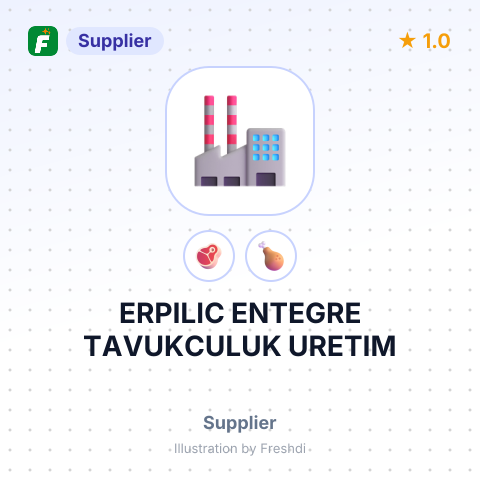 ERPILIC ENTEGRE TAVUKCULUK URETIM – summary card, no photo uploaded yet