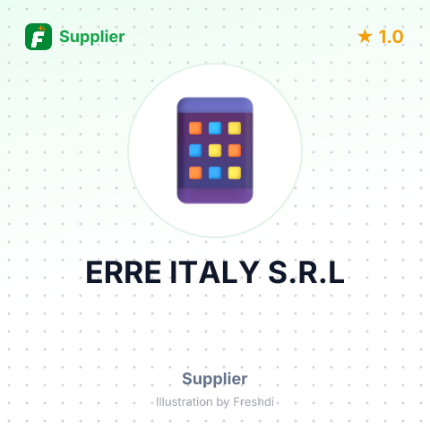 ERRE ITALY S.R.L – summary card, no photo uploaded yet