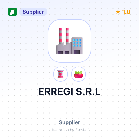 ERREGI S.R.L – summary card, no photo uploaded yet