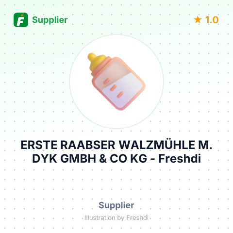 ERSTE RAABSER WALZMÜHLE M. DYK GMBH & CO KG – summary card, no photo uploaded yet