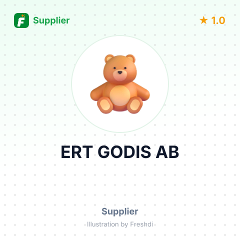 ERT GODIS AB – summary card, no photo uploaded yet