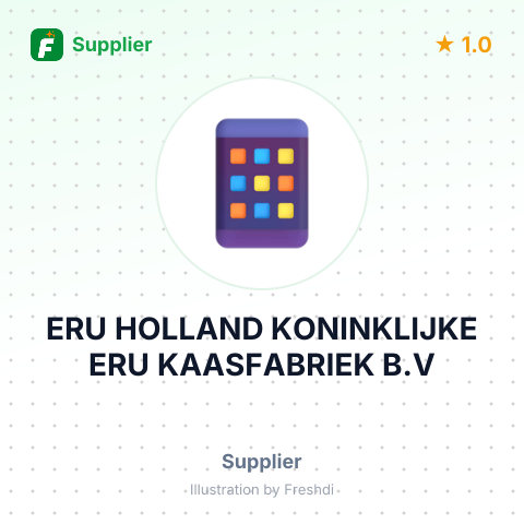 ERU HOLLAND KONINKLIJKE ERU KAASFABRIEK B.V – summary card, no photo uploaded yet