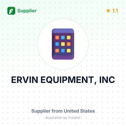 ERVIN EQUIPMENT, INC – summary card, no photo uploaded yet