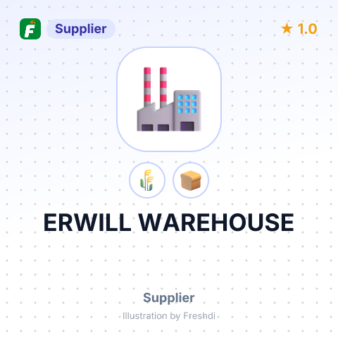 ERWILL WAREHOUSE – summary card, no photo uploaded yet