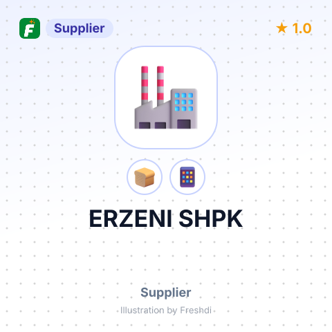 ERZENI SHPK – summary card, no photo uploaded yet