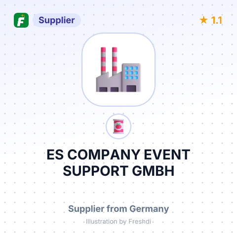 ES COMPANY EVENT SUPPORT GMBH – summary card, no photo uploaded yet